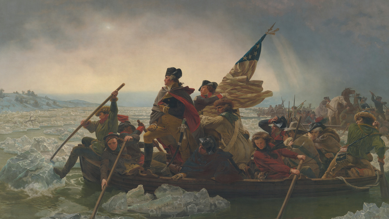 Washington crossing the delaware